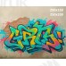 Tło fotograficzne – Kolorowe graffiti na zniszczonej ścianie | 3673